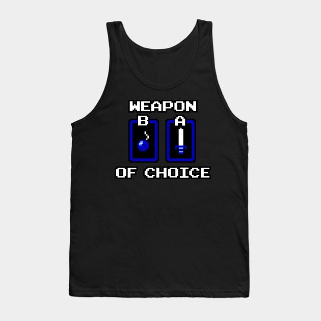 Weapon of Choice Tank Top by Go Brit